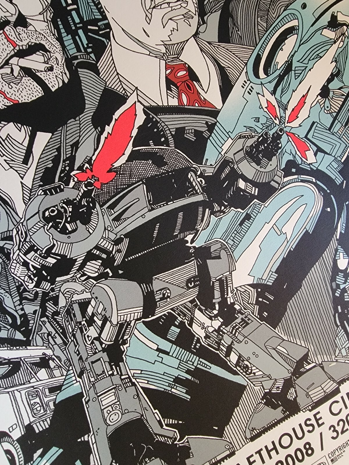 Tyler Stout | Robocop by Tyler Stout - Rare Sold out Mondo print (2010 ...