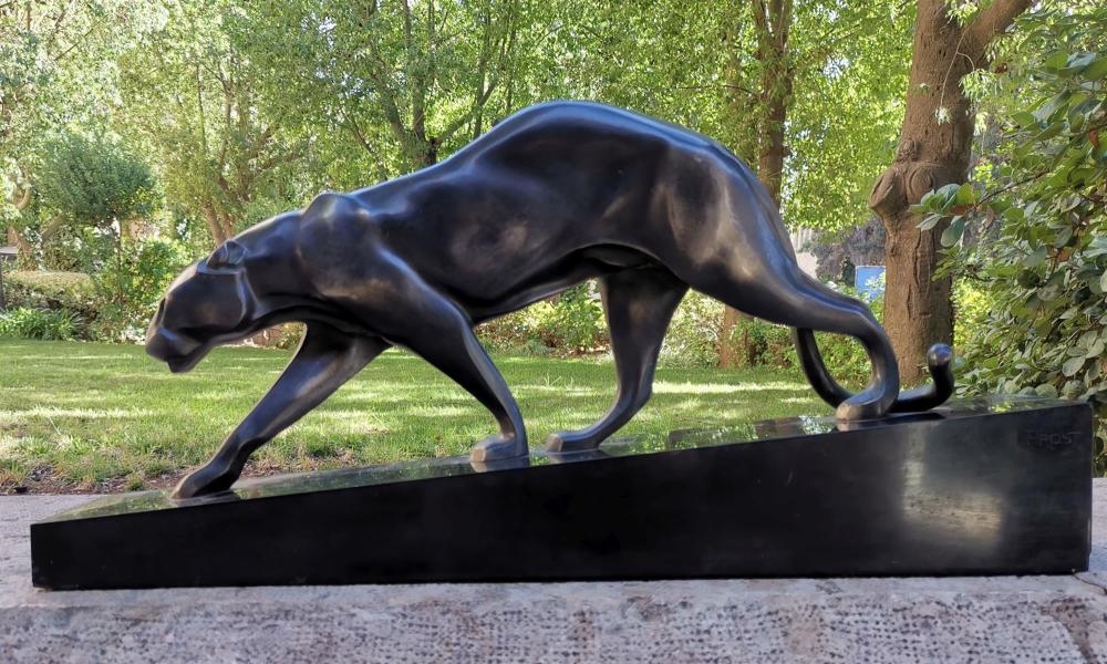 Maurice Prost | Black panther (Circa 1928) | MutualArt