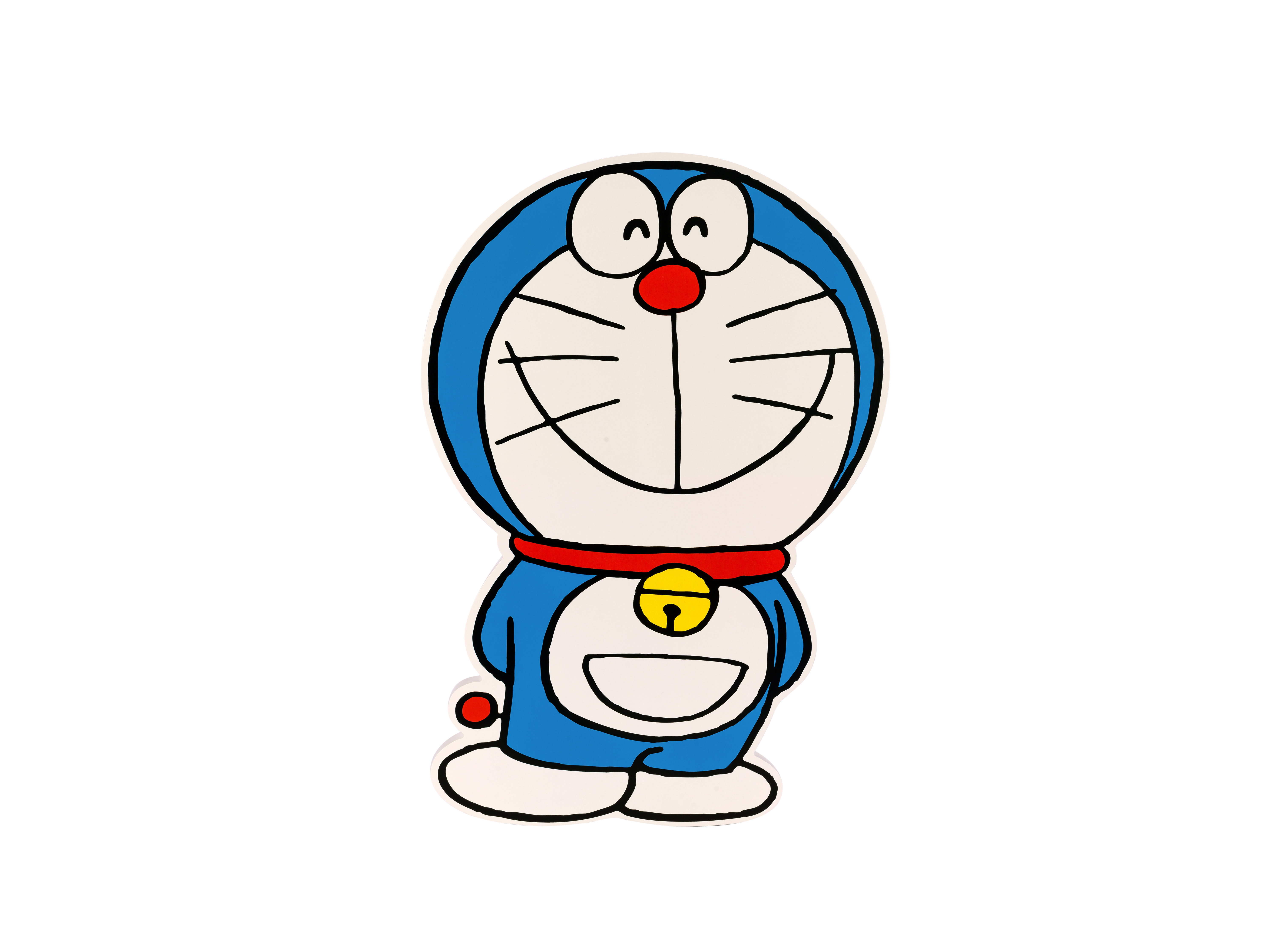Takashi Murakami | Doraemon Wood Panel (B (2020) | MutualArt