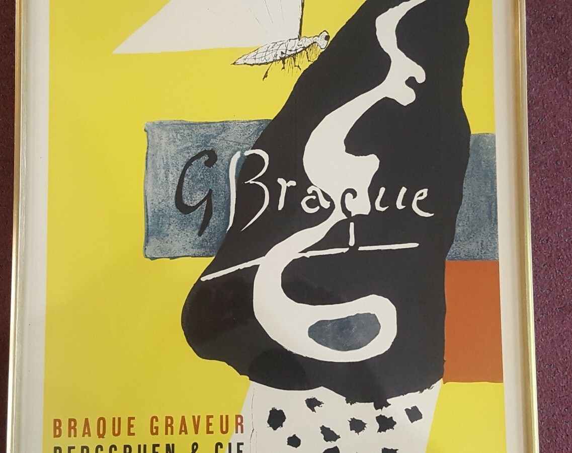 Georges Braque | Braque Graveur Original Color Lithograph Poster (1953 ...