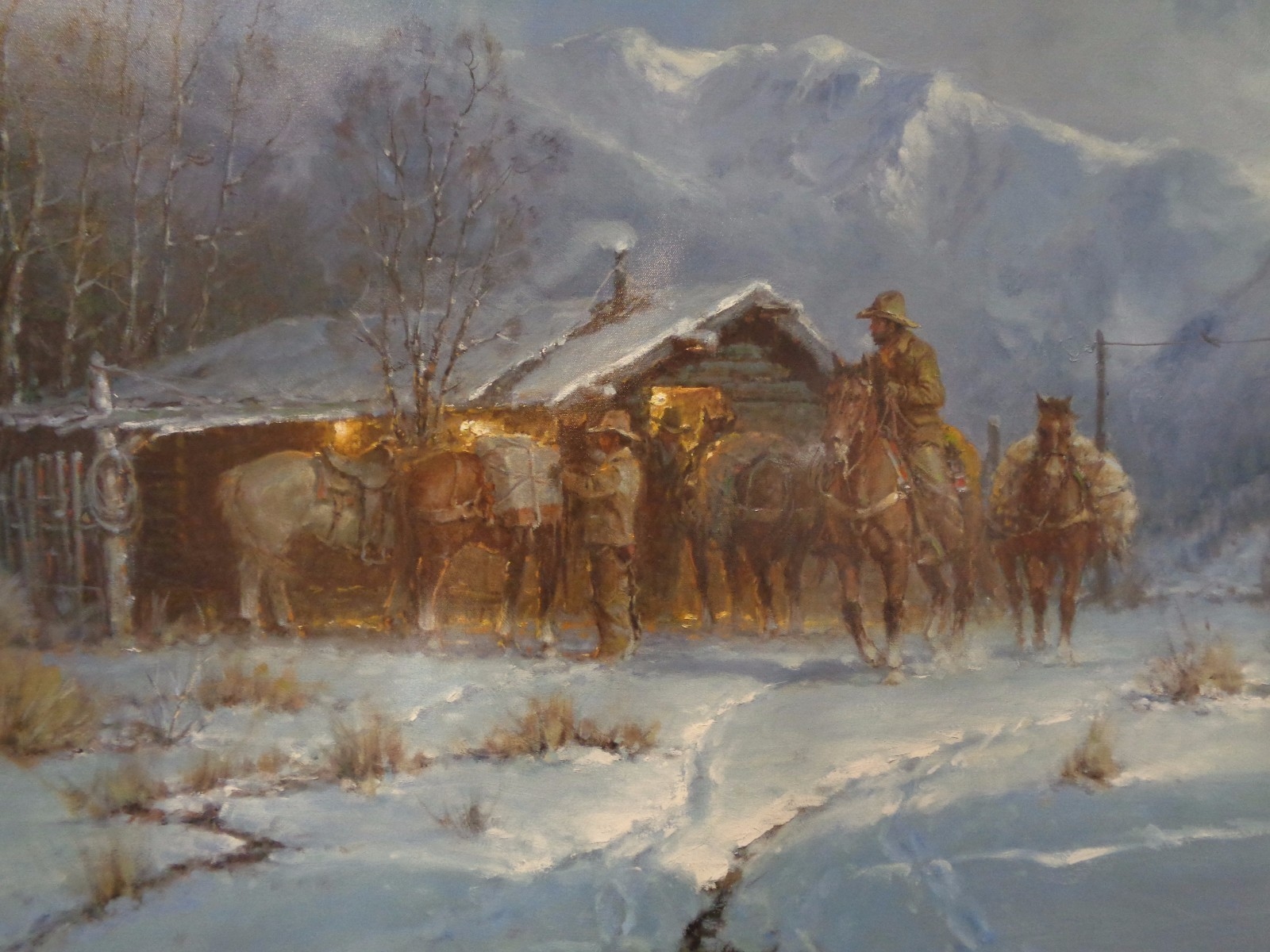 Gerald Harvey Jones | Line Shack Cowhands | MutualArt