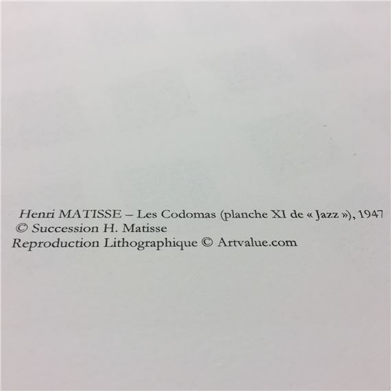 Henri Matisse | The Codomas (2007) | MutualArt