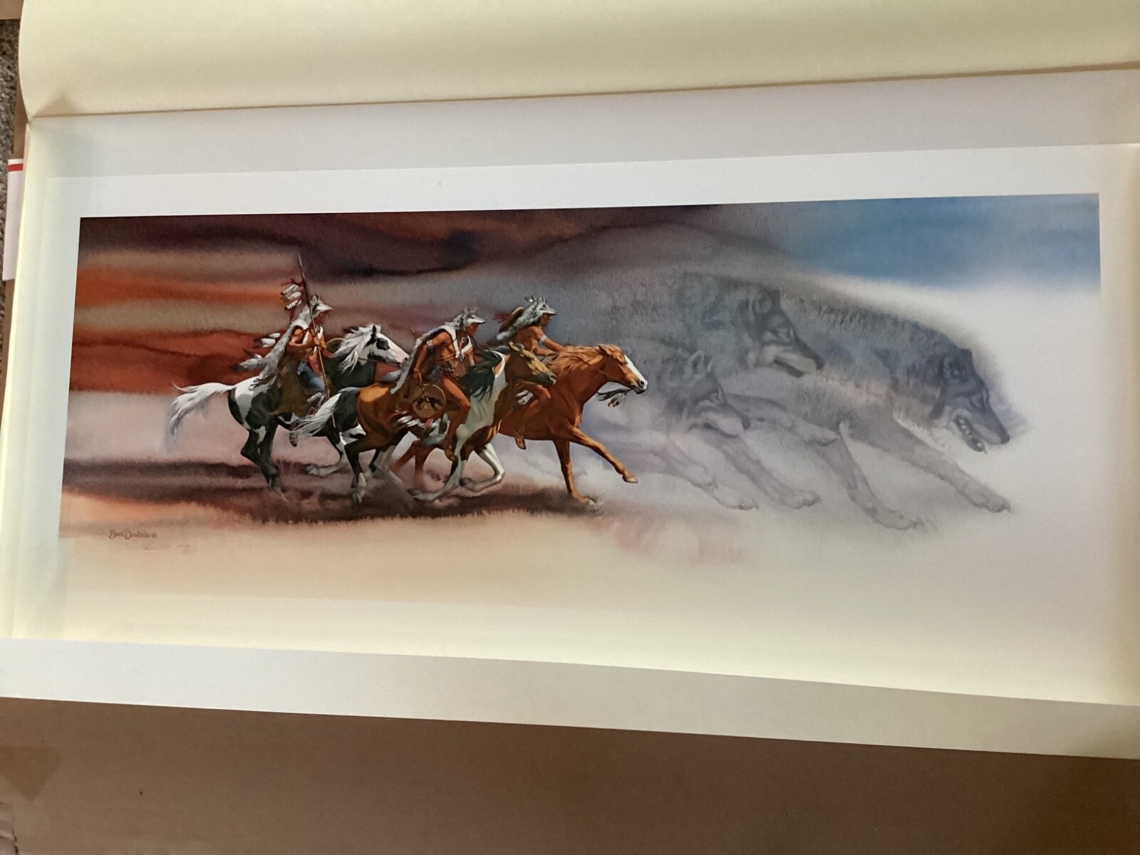 Bev Doolittle | Wolves of the Crow (1985) | MutualArt