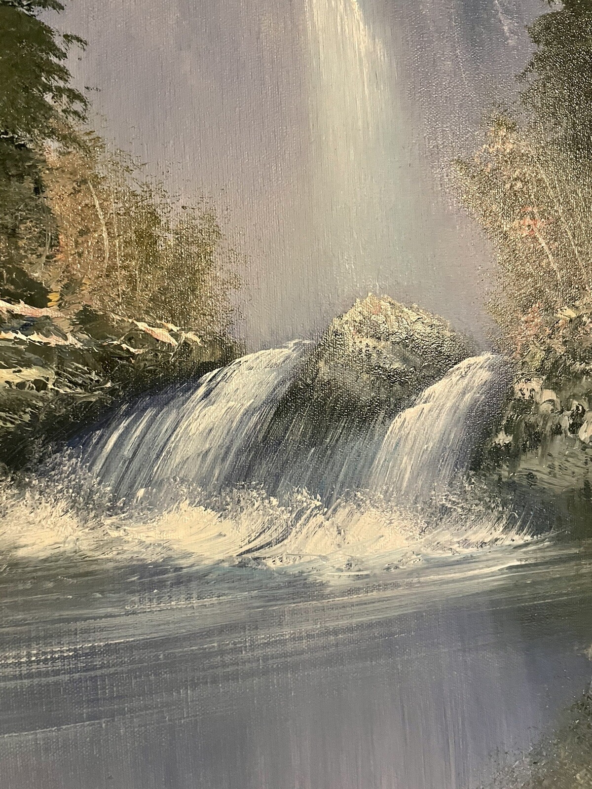 R. Thomas | SIGNED R. Thomas Oil Painting Huge 53” Wide 41” Tall Read ...