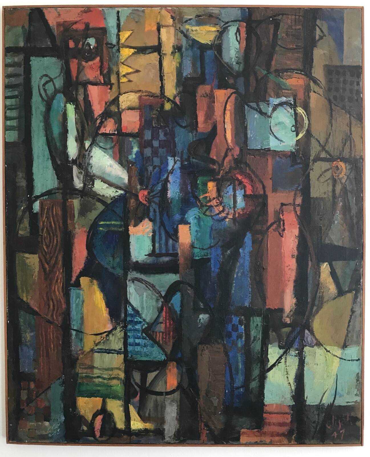 Elijah Silverman | Untitled (1947) | MutualArt