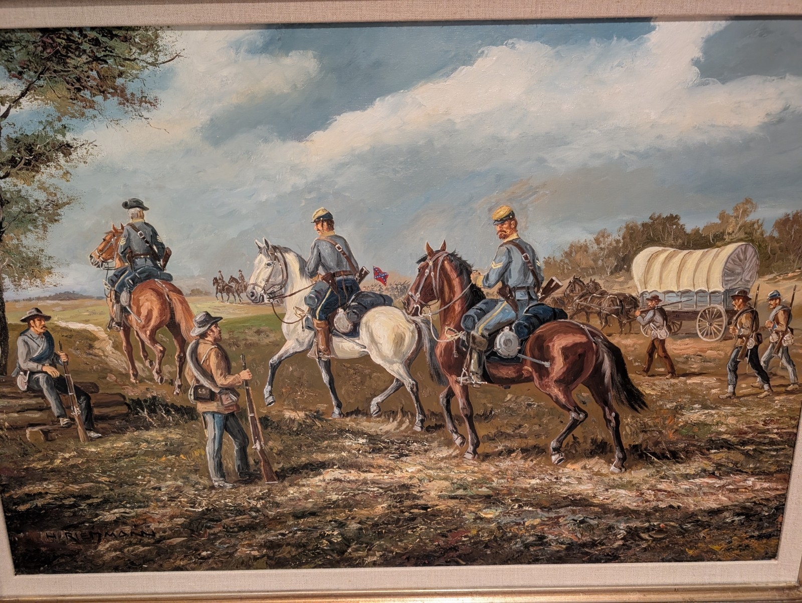Hans Riedmann | Calvary And Infantry | MutualArt