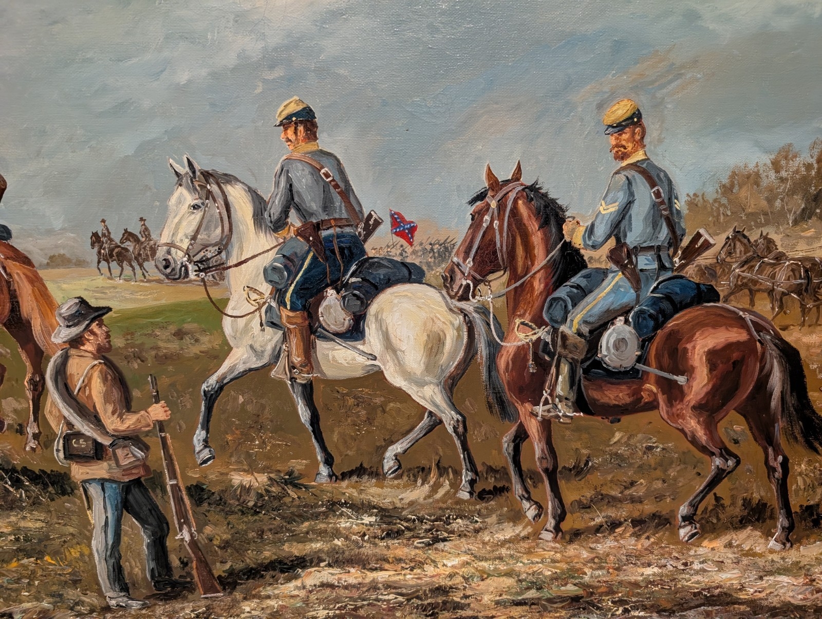 Hans Riedmann | Calvary And Infantry | MutualArt