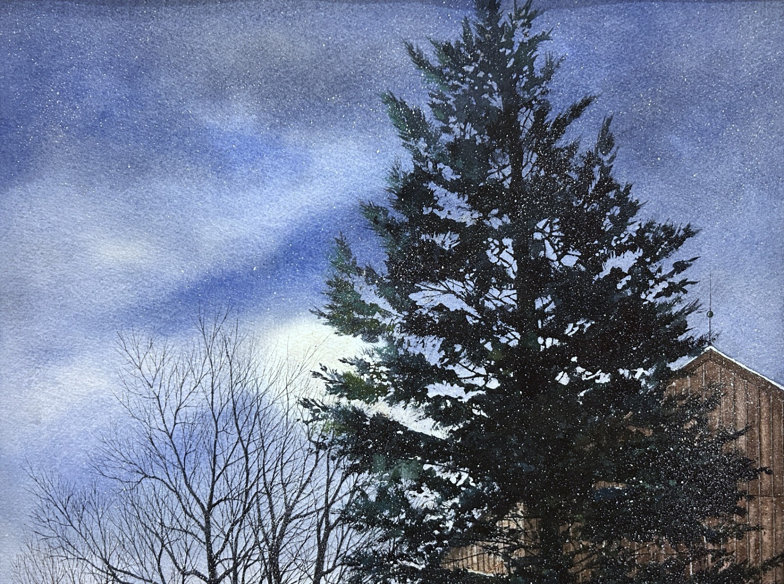 C. Phillip Wikoff | BRANDYWINE WINTER LANDSCAPE PAINTING (1980 - 1989 ...