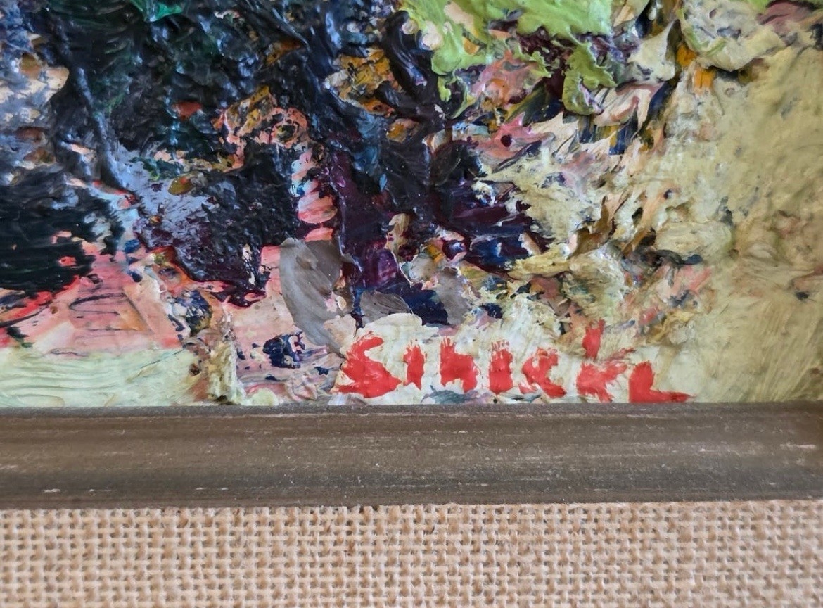 George Rene Sinicki | Vintage Mid-Century Original Oil on Canvas (2010 ...