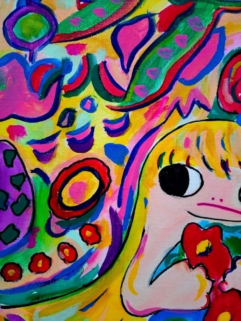 Ayako Rokkaku | F6 Rokkaku Ayako, guaranteed to be hand-painted signed ...