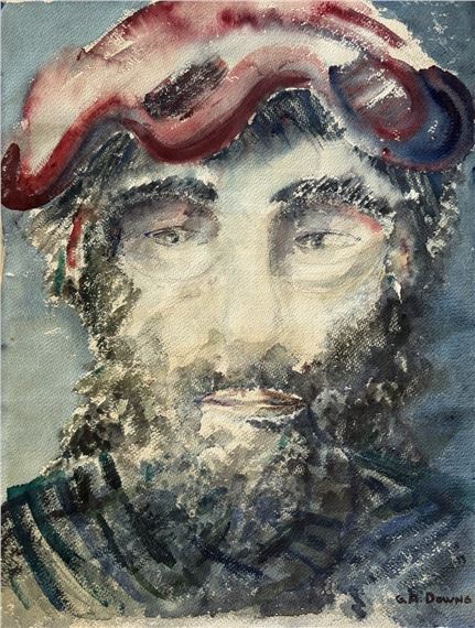 George Downs | Painting Of Architect Bernard Maybeck By George Downs ...
