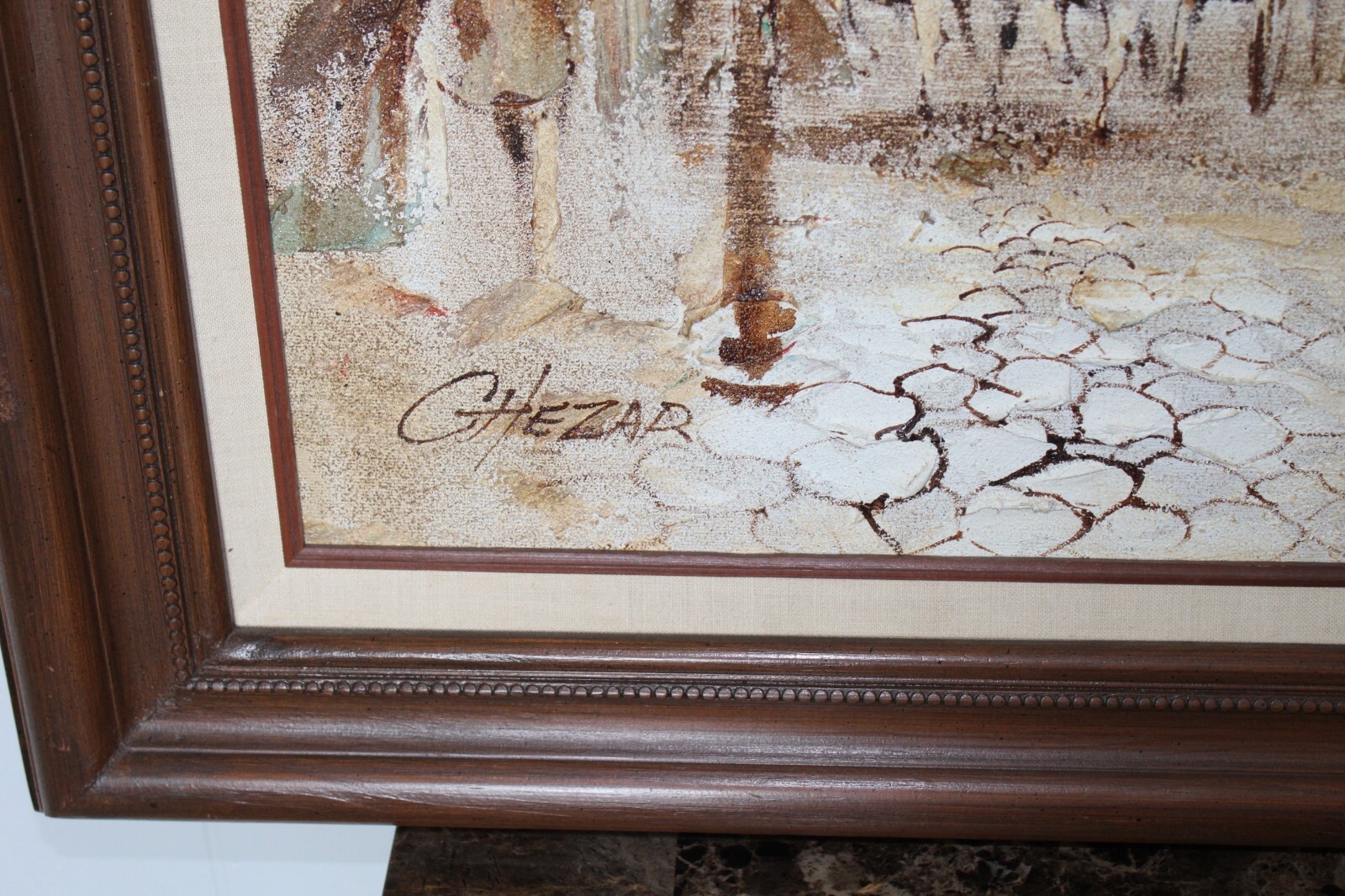 Boris Chezar | Original Oil/Sand Painting | MutualArt