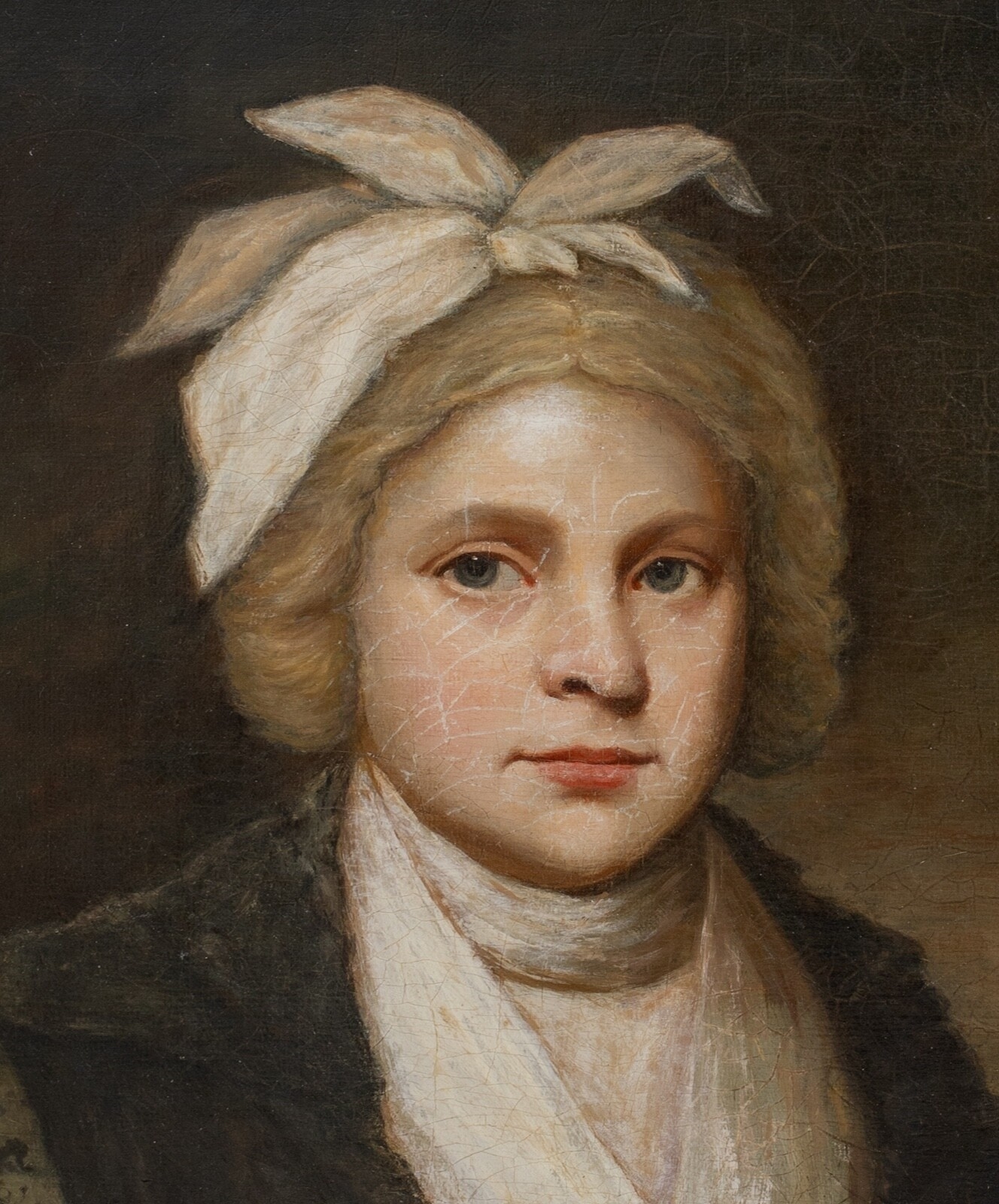 George Romney | Large 18th Century Scottish Portrait Of A Young Girl ...