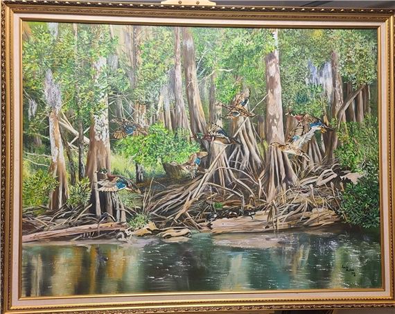 Sam Butler | Peace River Reflections (2020) | MutualArt