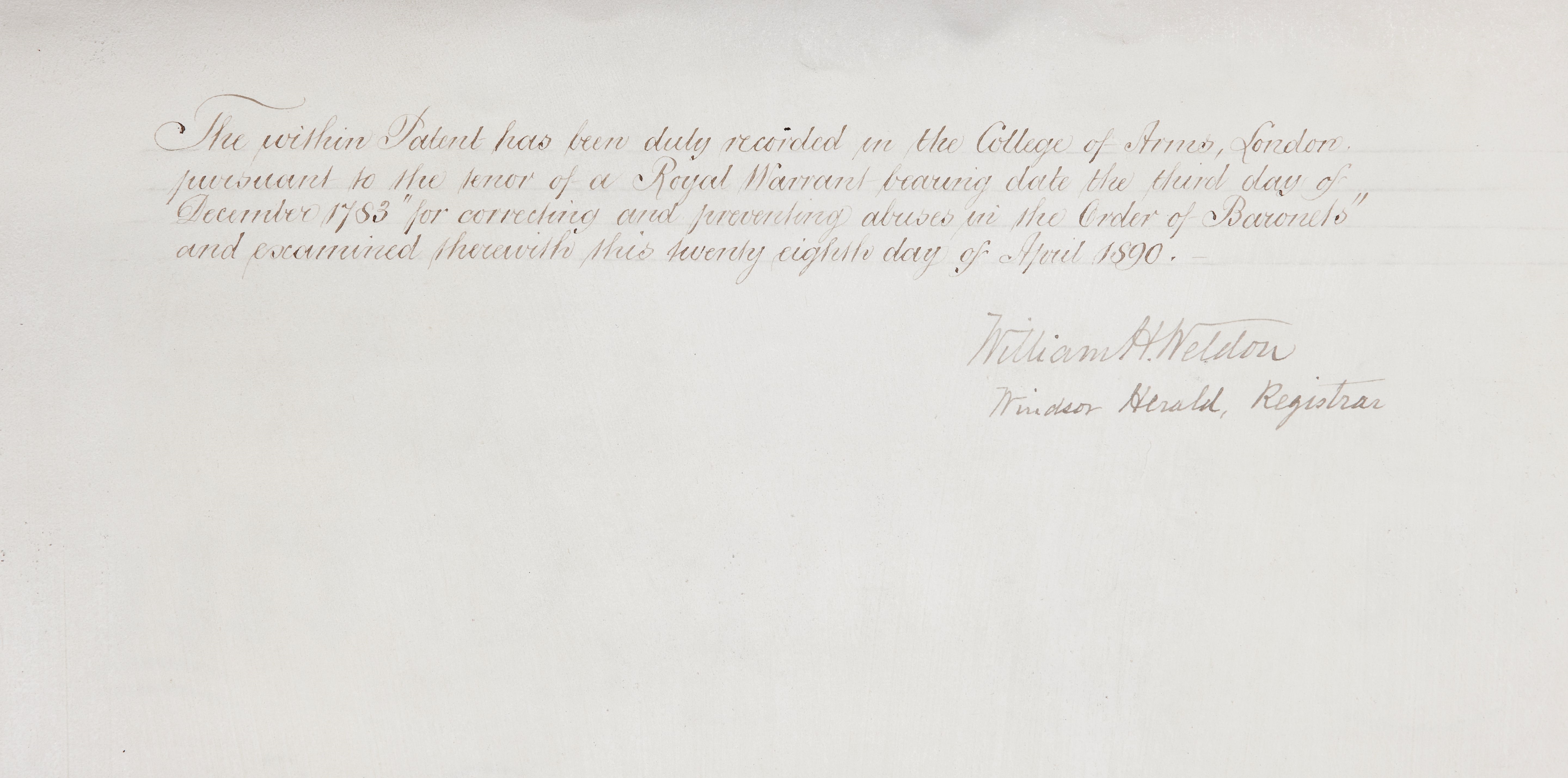 Fowler | on vellum, engraved with manuscript insertions, ruled in red ...
