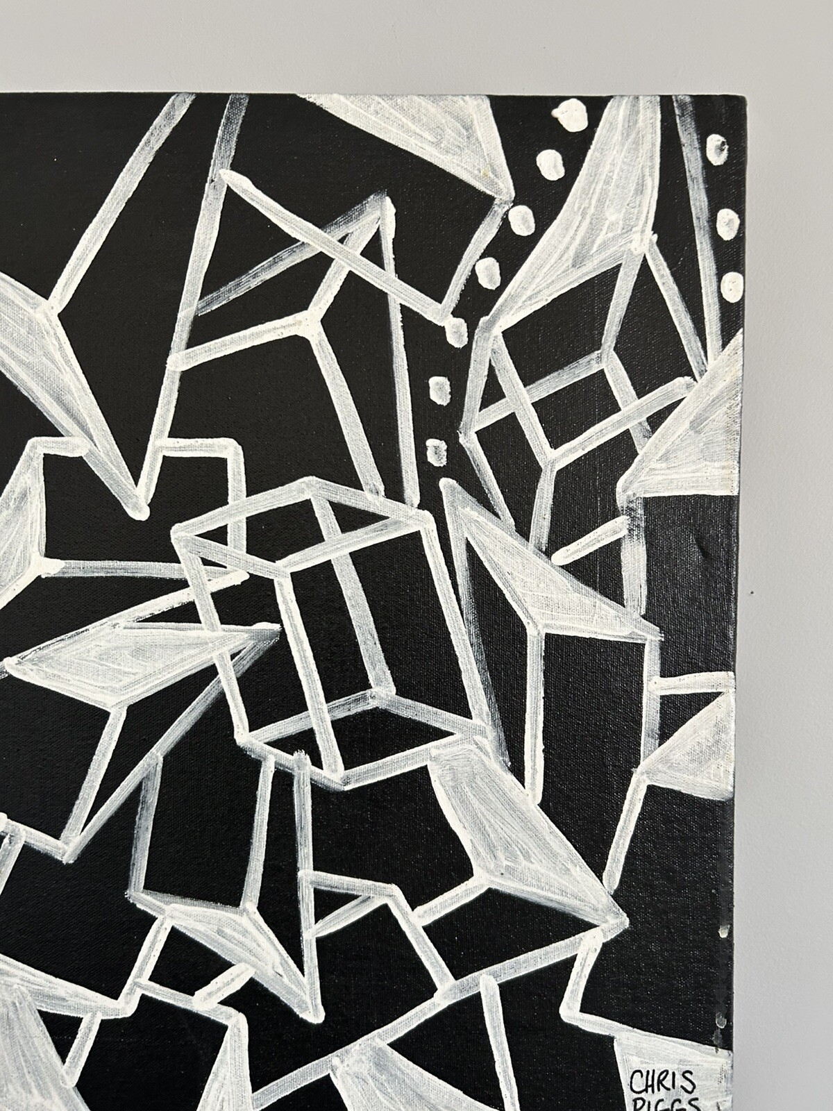 Chris Riggs | Original Abstract Painting Chris Riggs For Mayor 2010 ...