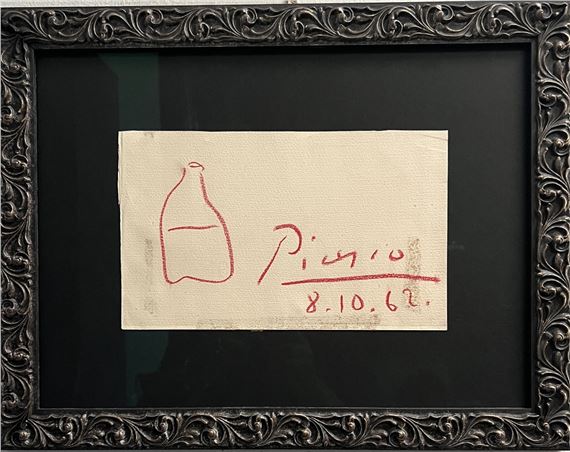 Pablo Picasso | The Bottle (1962) | MutualArt
