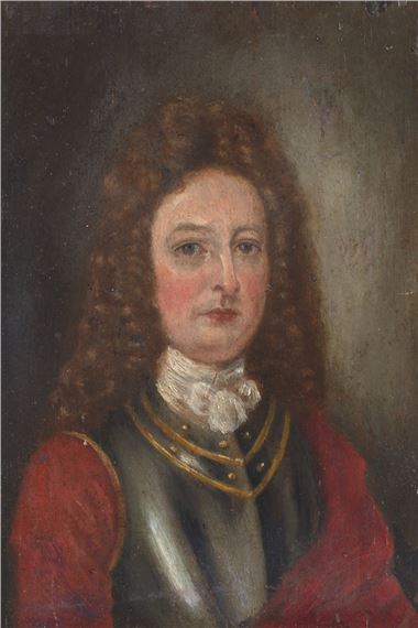 Portrait of William Rhett (1666–1722), Naval Officer and Colonial Official by American School, 19th Century, 19th century