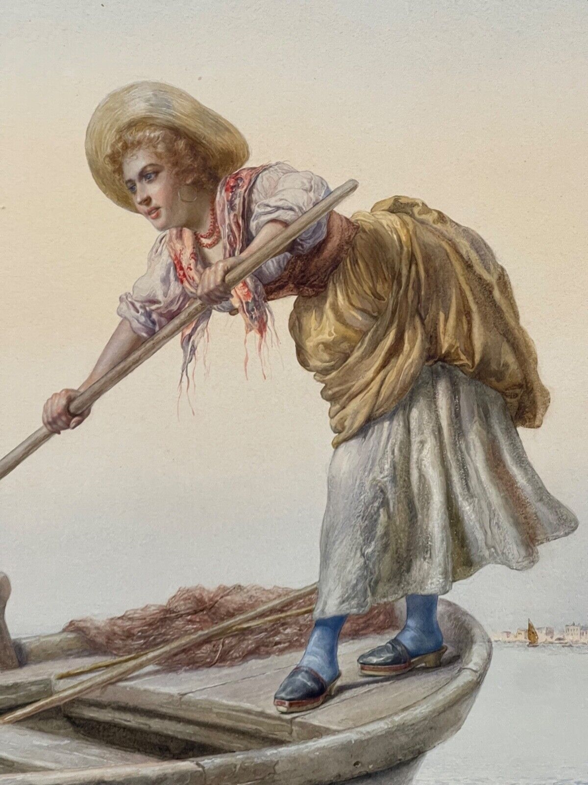 Pietro Garbini | 19th Century Italian Watercolor Painting (1850 - 1899 ...