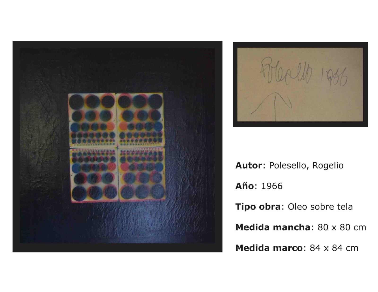 Rogelio Polesello | Oleo (1966) | MutualArt