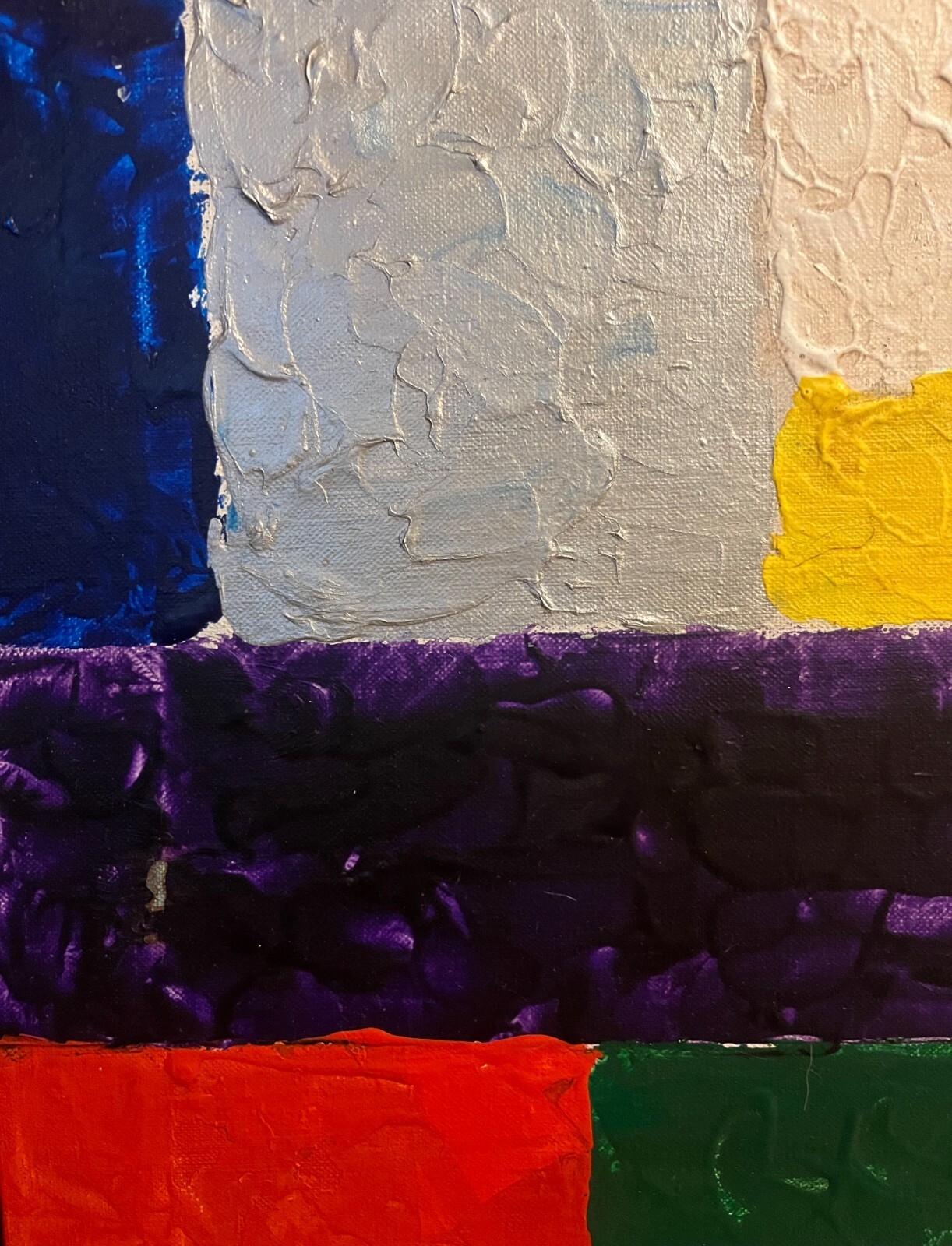 George Morrison | Abstraction Compression Oil On Canvas Landscape Study ...