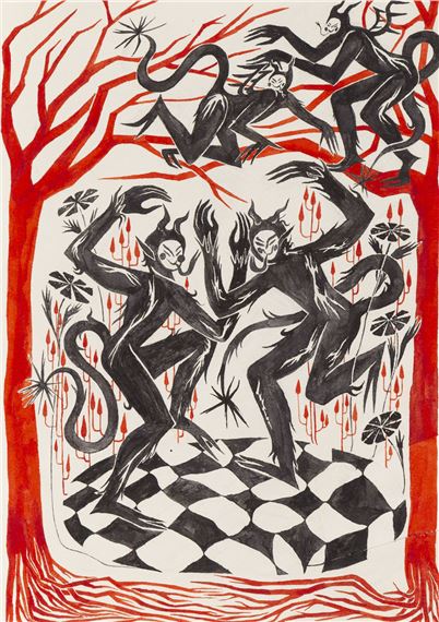 Karolina Król | Dancing devils (2021) | MutualArt