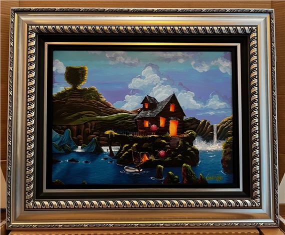 Michael Godard | Grape Escape (2022) | MutualArt