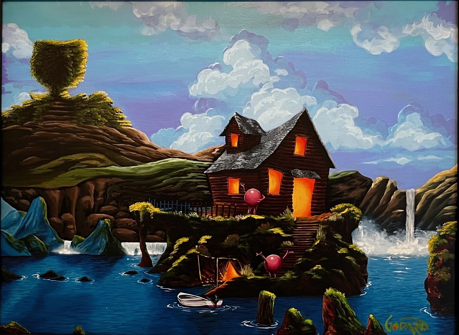 Michael Godard | Grape Escape (2022) | MutualArt