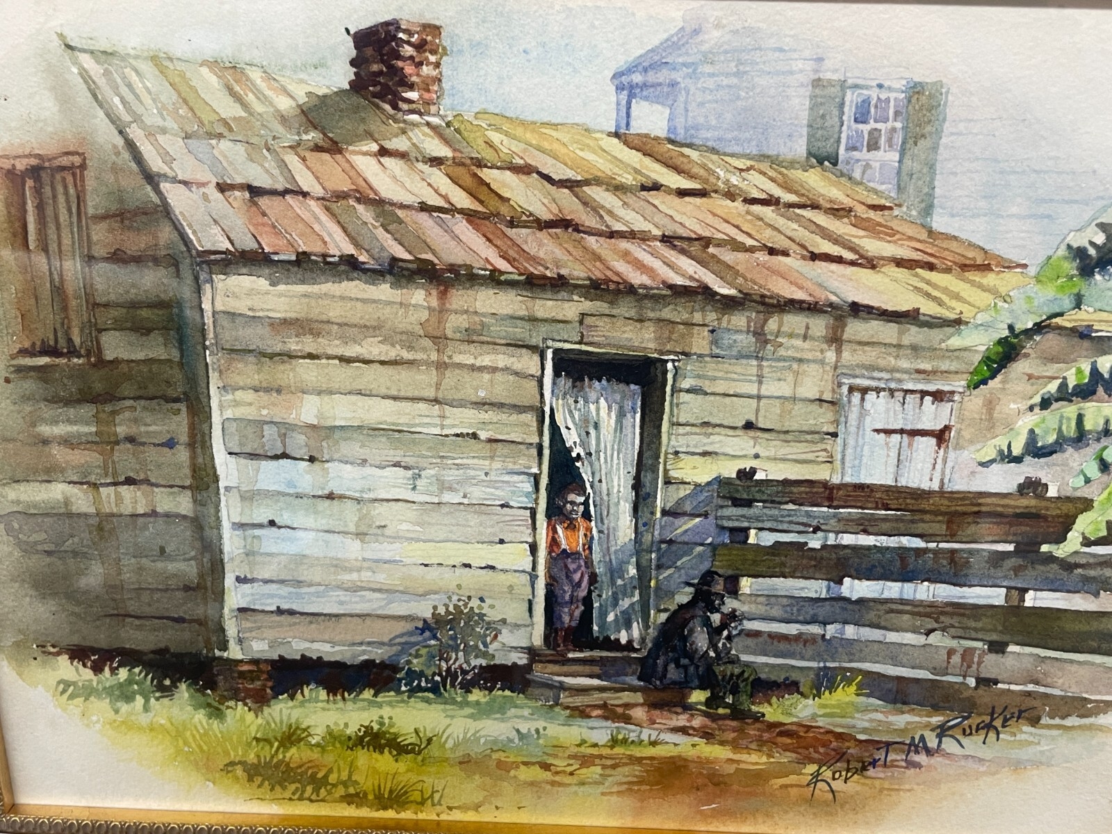 Robert Malcolm Rucker | Images of the Old Cabin | MutualArt