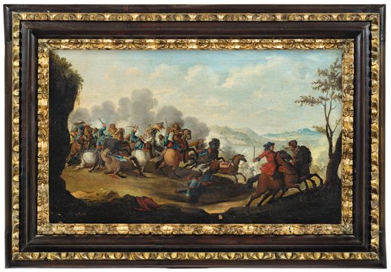 Ciccio Graziani | A battle scene (Late 17th Century) | MutualArt