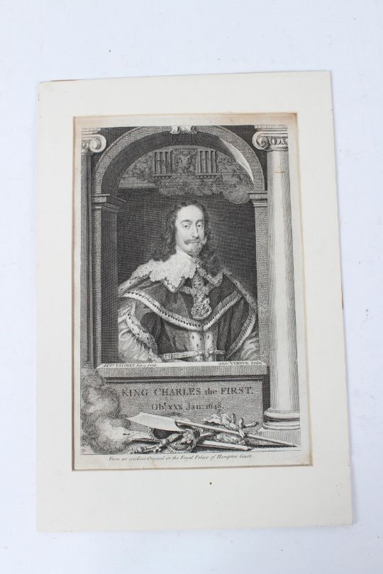 George Vertue | Portrait of King Charles I (1732) | MutualArt