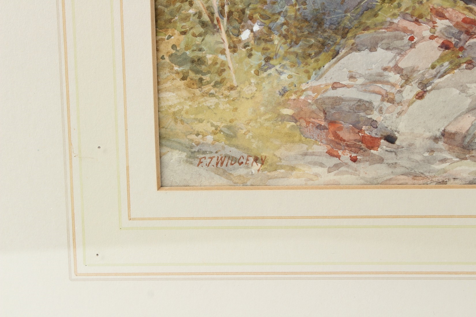 Frederick John Widgery | Woman and children on a cottage steps | MutualArt