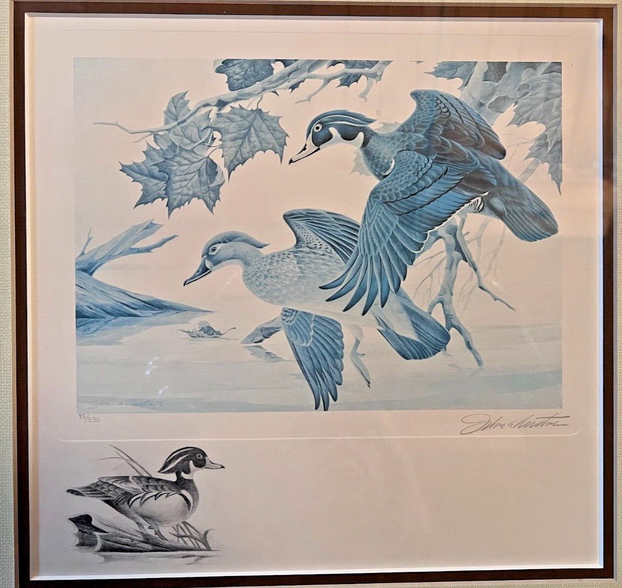 John Ruthven | Wood Ducks (1982) | MutualArt