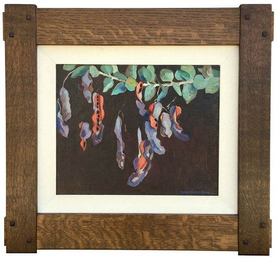 Alfred R. Mitchell | Acacia Seed Pods & Leaves (Circa 1930s) | MutualArt
