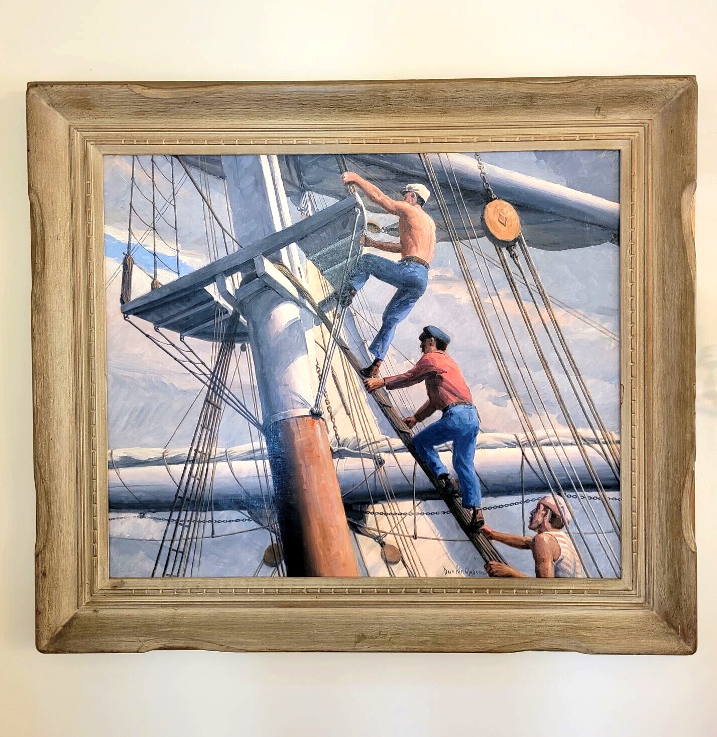 Joe Duncan Gleason | UP AND FURL IT (1958) | MutualArt
