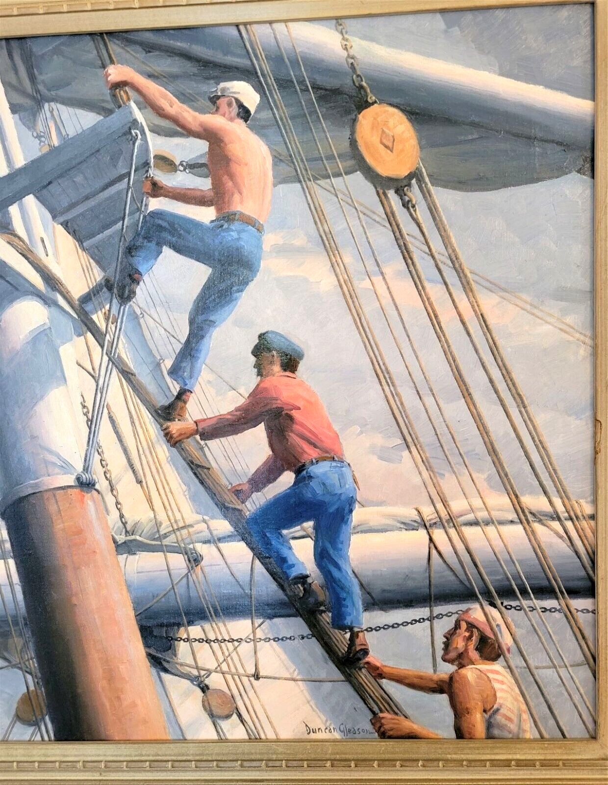Joe Duncan Gleason | UP AND FURL IT (1958) | MutualArt
