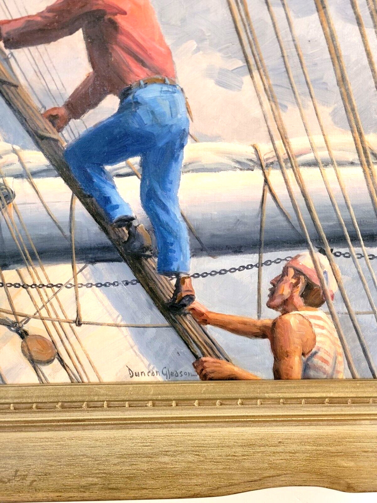 Joe Duncan Gleason | UP AND FURL IT (1958) | MutualArt