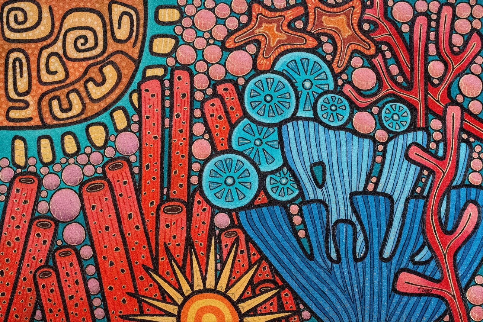 Yue Zeng | Coral reef pink | MutualArt