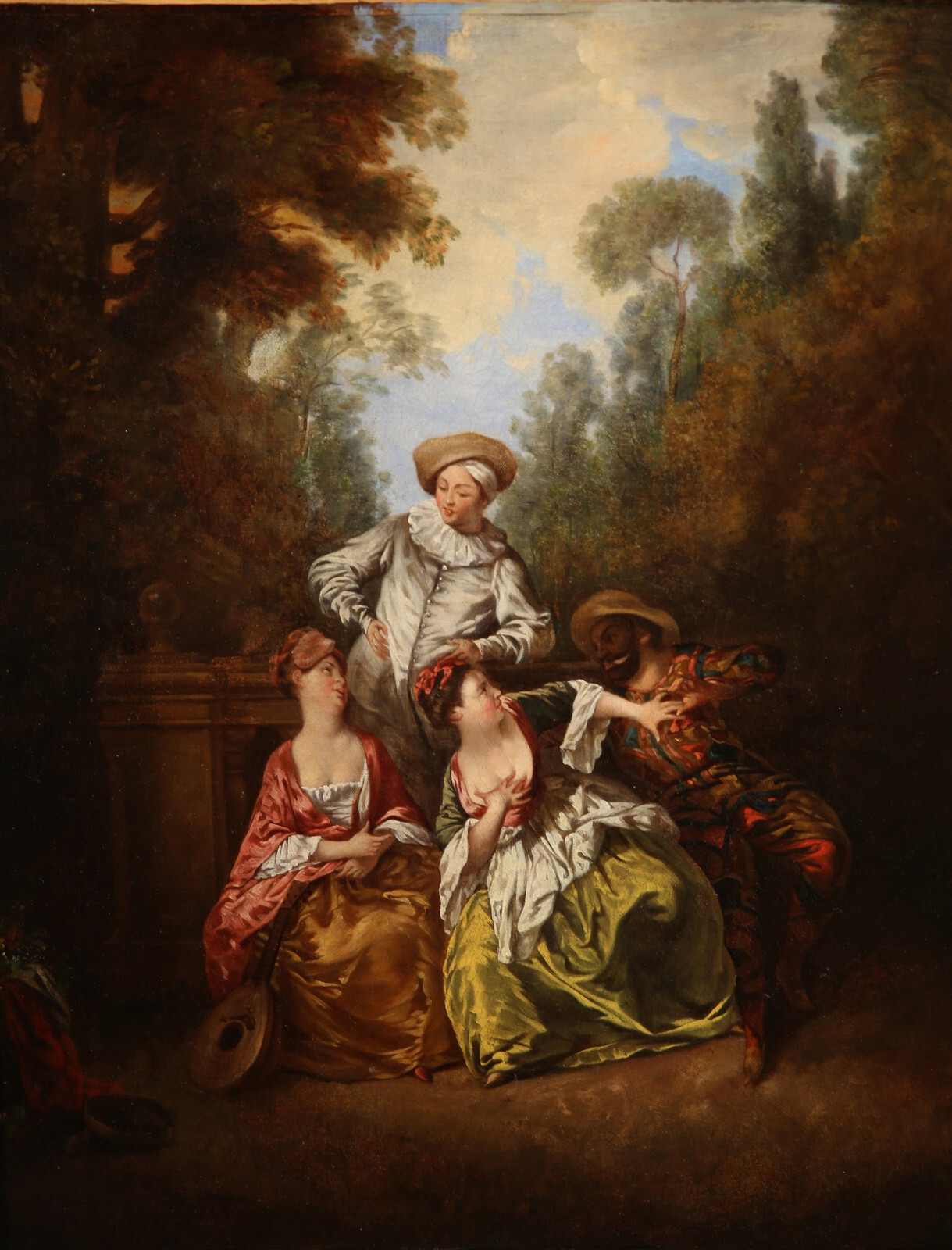 J. B. Pater | Early 18th Century Rococo Style Garden Scene Aristocracy ...