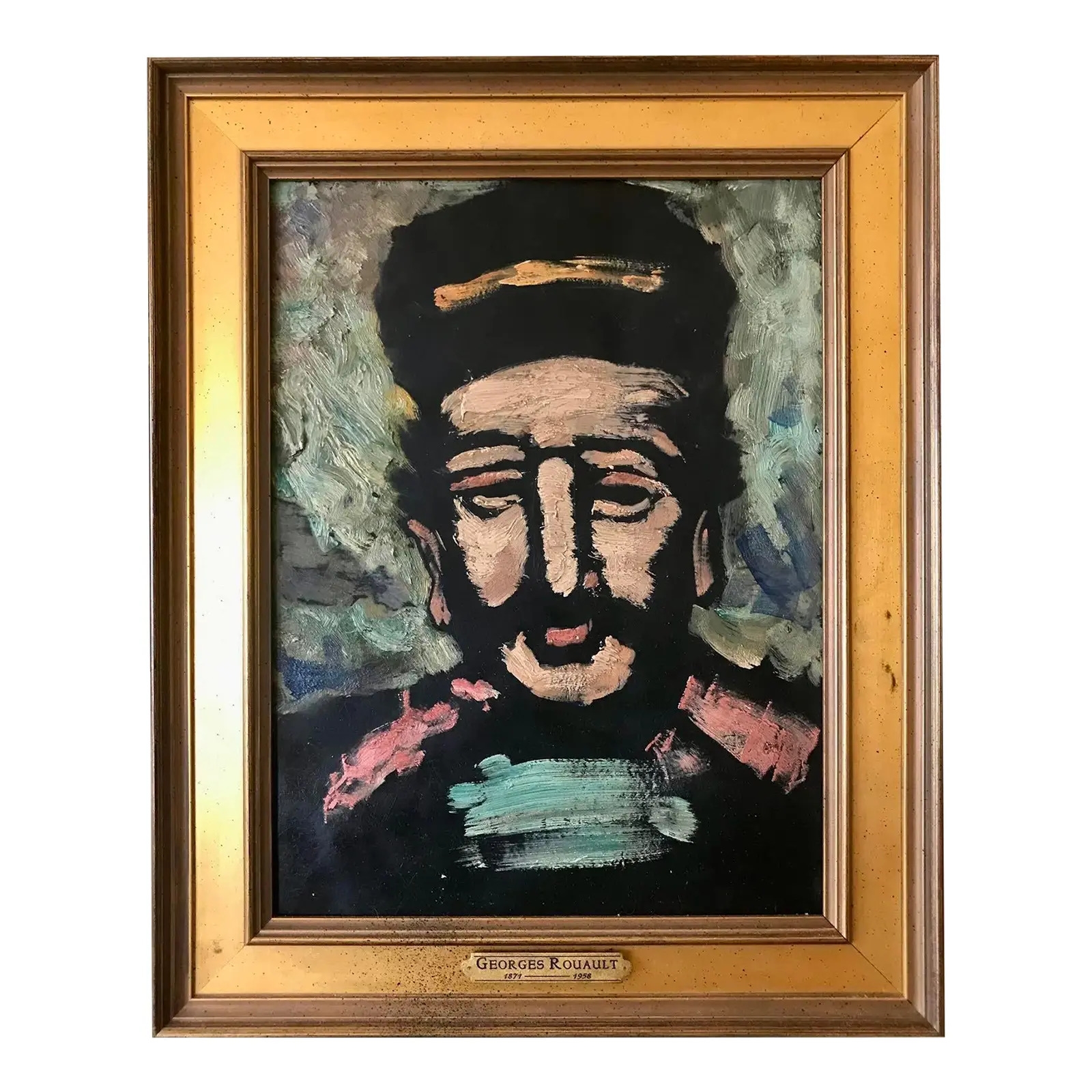 Georges Rouault | Portrait of a Judge (Circa 1915) | MutualArt