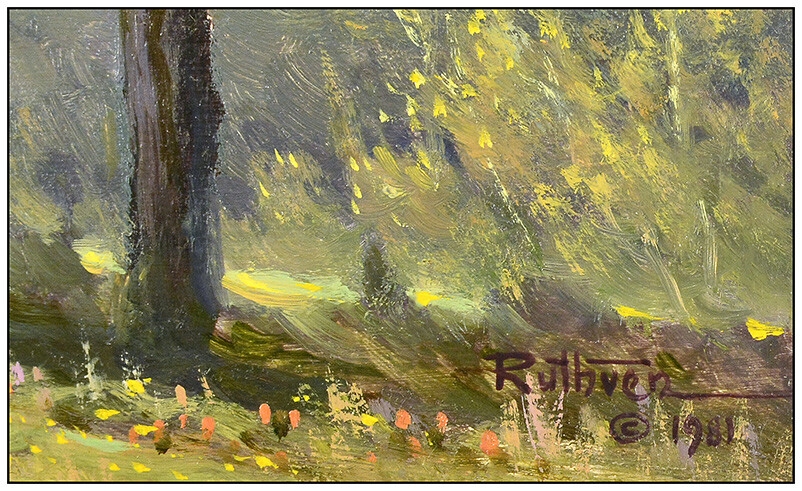 Jerry Ruthven | Morning Stroll Original (1981) | MutualArt