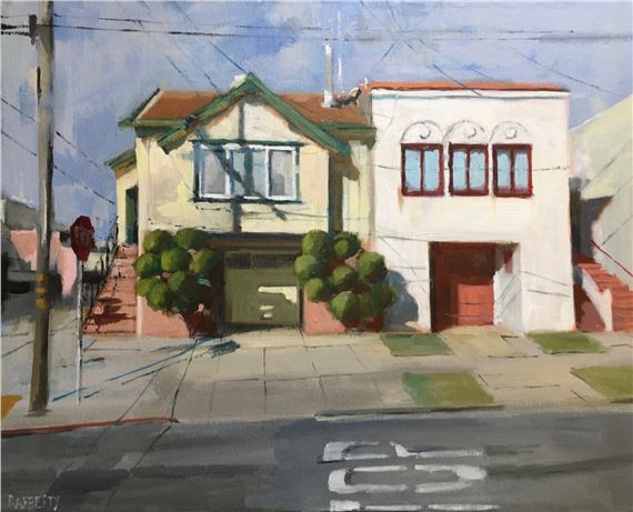 Carole Rafferty | Original Painting of Urban Landscape in San Francisco ...