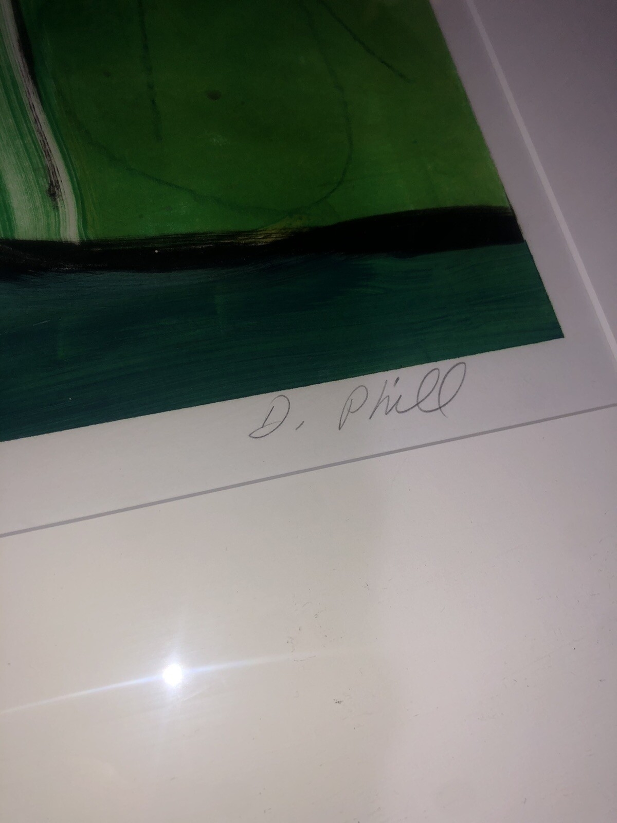 Daniel Phill | Original Signed Daniel Phill Commissioned Abstract ...