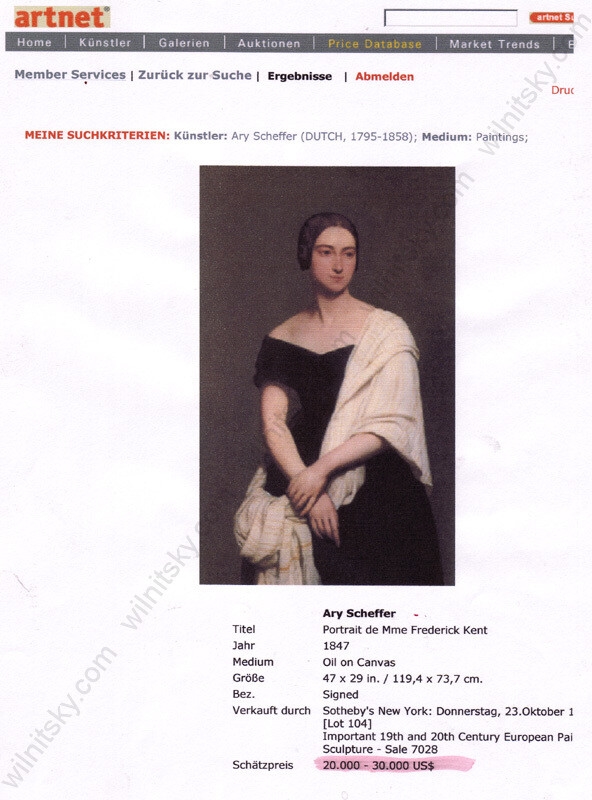 Ary Scheffer | Portrait of Louis de Latte at the age of 12 (1810s ...