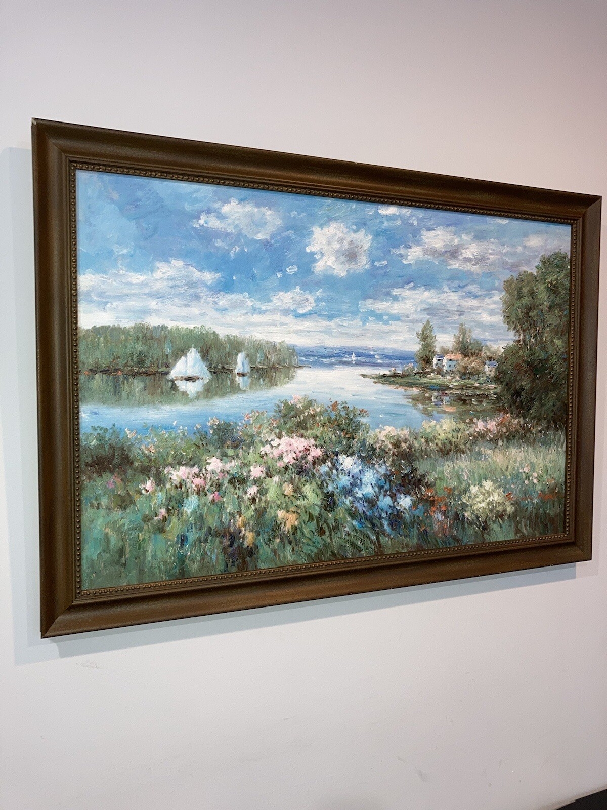 S. Razin | Original Oil On Canvas Impressionist Painting, Signed (2017 ...