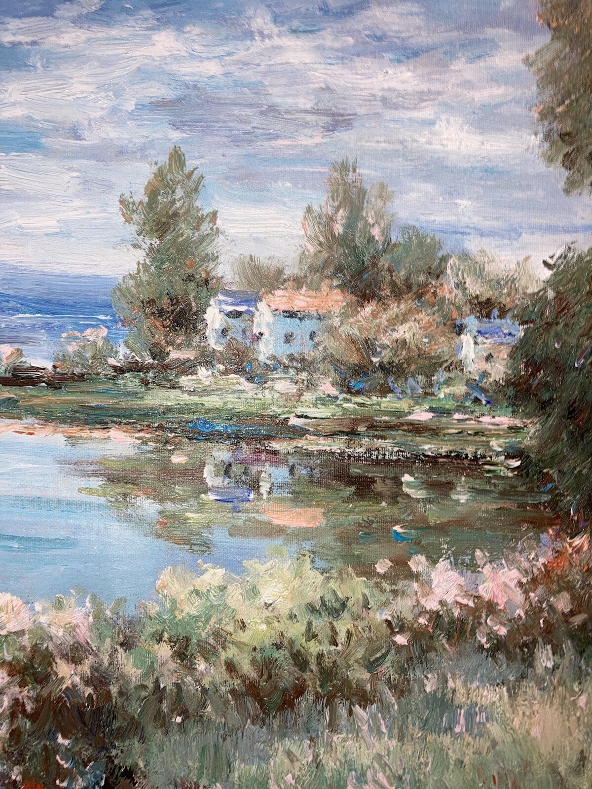 S. Razin | Original Oil On Canvas Impressionist Painting, Signed (2017 ...