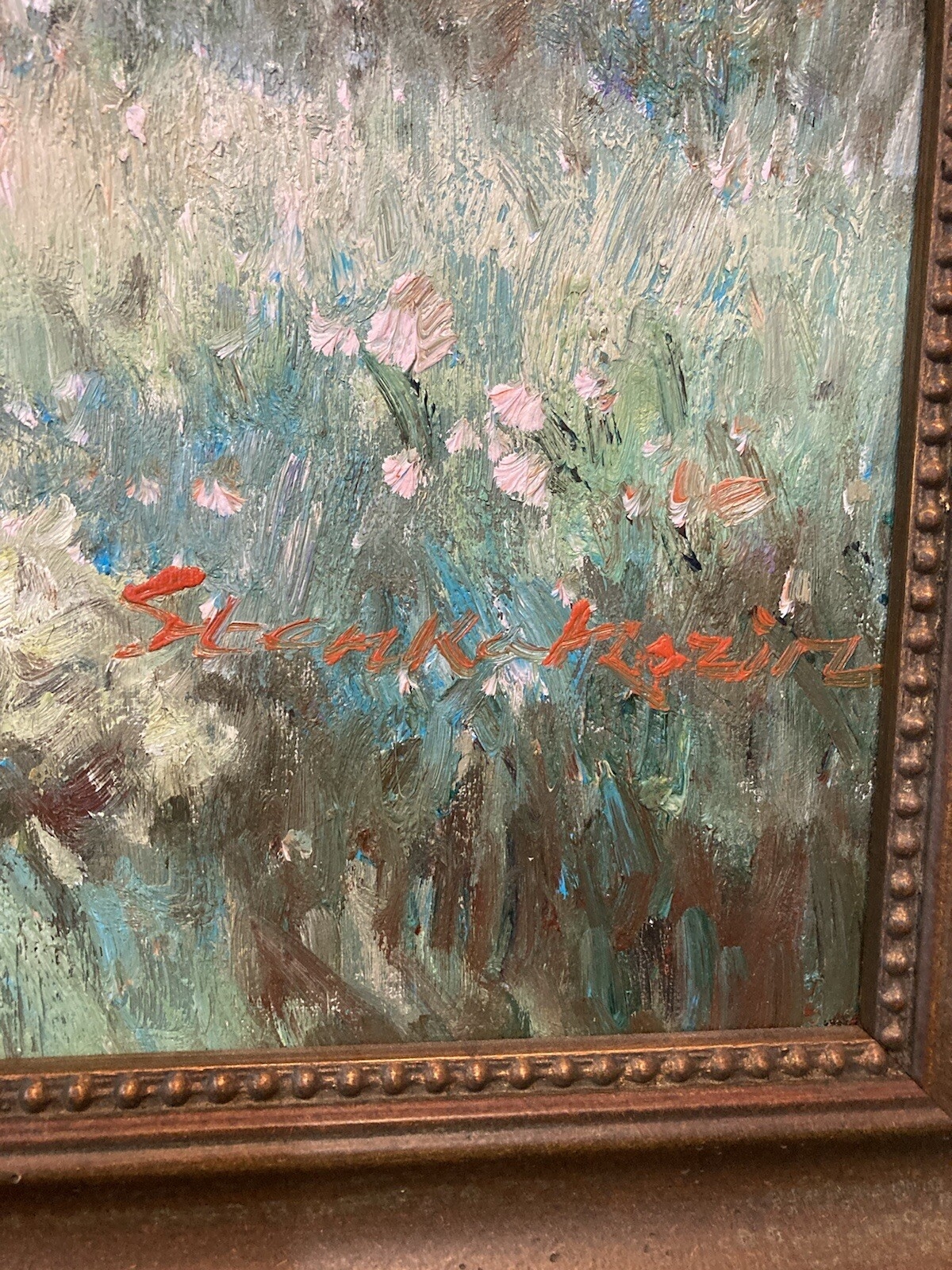 S. Razin | Original Oil On Canvas Impressionist Painting, Signed (2017 ...