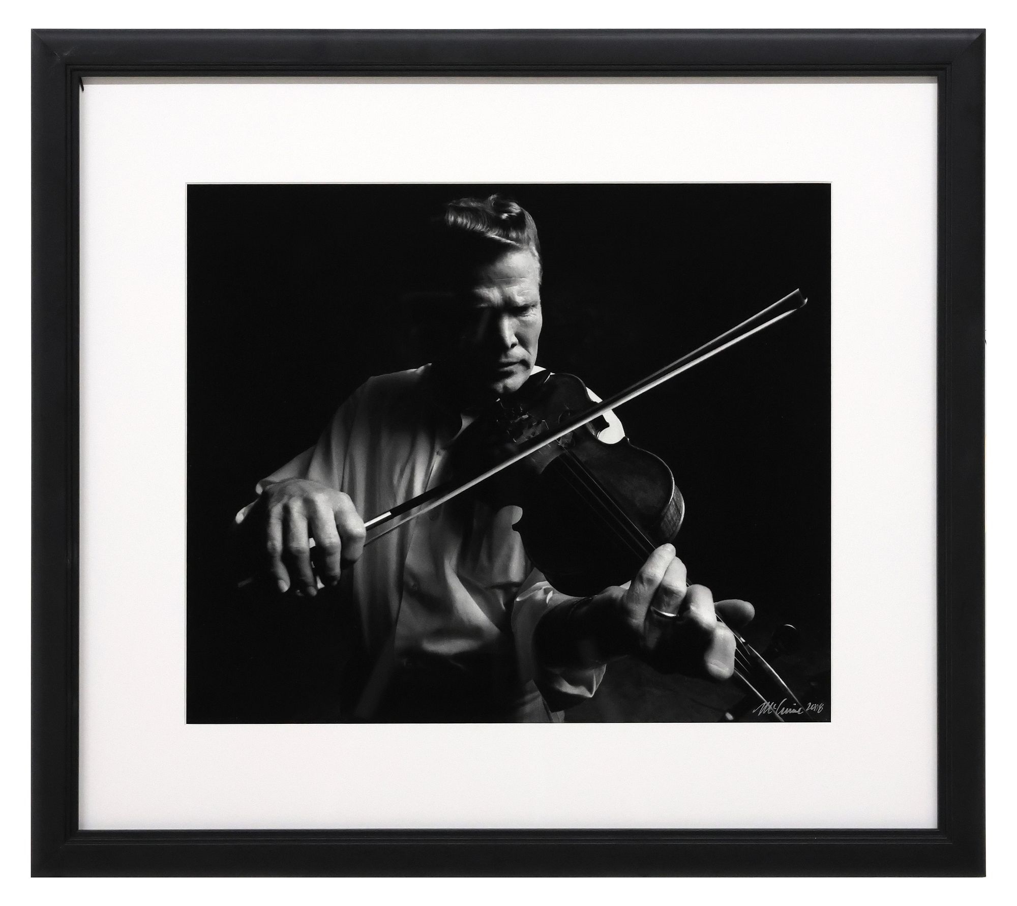 Jim McGuire | FIDDLER VASSAR CLEMENTS (2008) | MutualArt