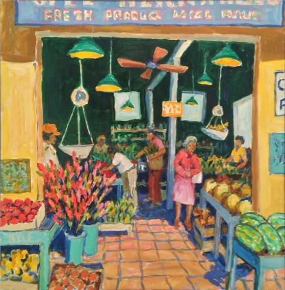 Kyle Highsmith | City Market (2000) | MutualArt
