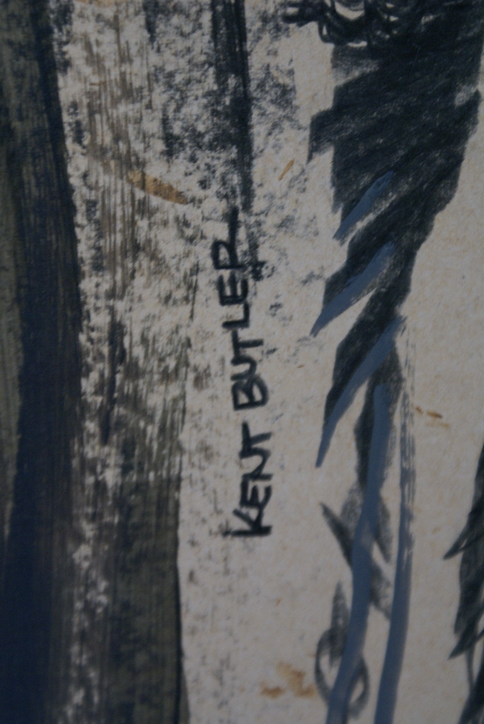 Kent Butler | BIG Native American Indian Chief Western Art Acrylic ...